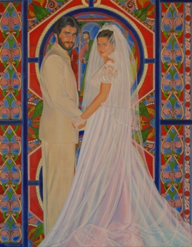 Retratos Colecci�n �scar Calvo. Artista Conchi �lvarez