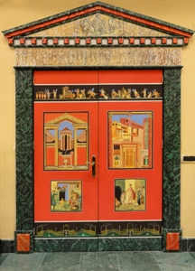 Puertas Pompeyanas. Artista: Conchi Álvarez. Despacho Principal Óscar Calvo Abogados