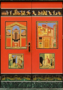 Puertas Pompeyanas. Artista: Conchi Álvarez. Despacho Principal Óscar Calvo Abogados